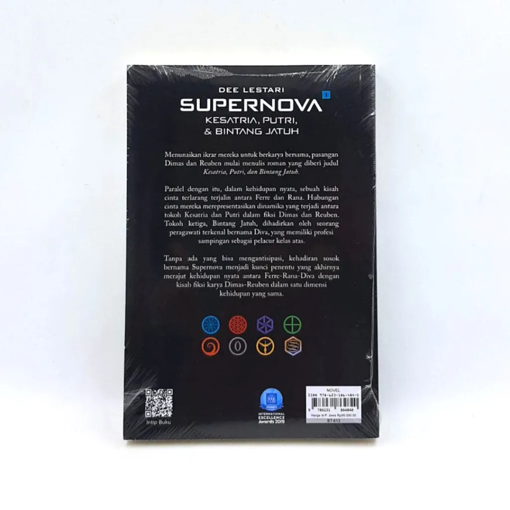 Supernova 1 KPBJ Kesatria Putri Bintang Jatuh - Dee Lestari