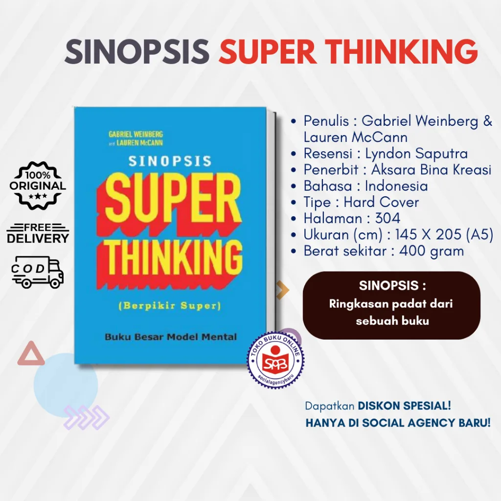 Super Thinking Berpikir Super - Gabriel Weinberg & Lauren McCann