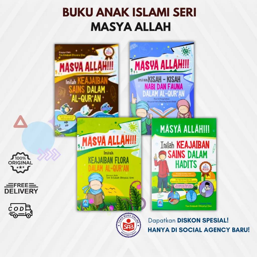 Buku Anak Islami Seri Masya Allah Keajaiban Sains Dalam Al Quran