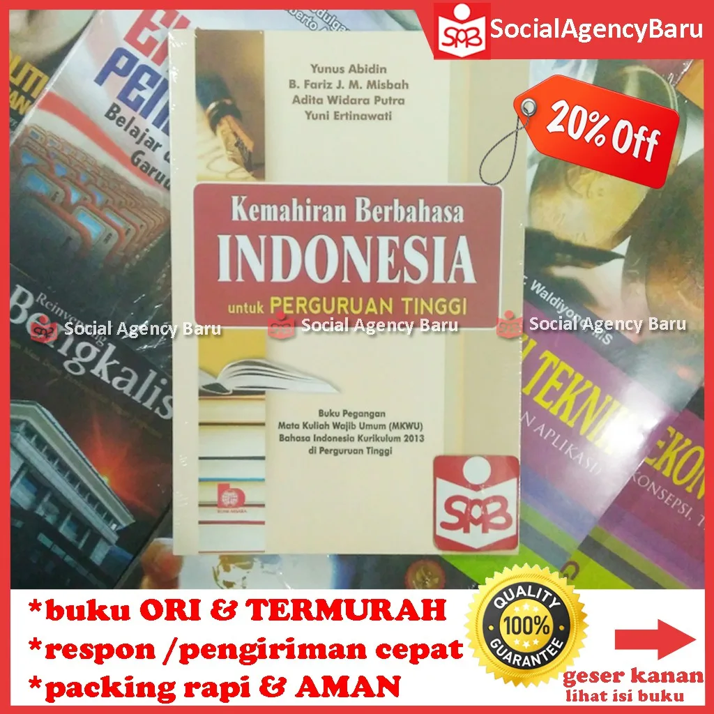 Kemahiran Berbahasa Untuk Perguruan Tinggi - Yunus Abidin