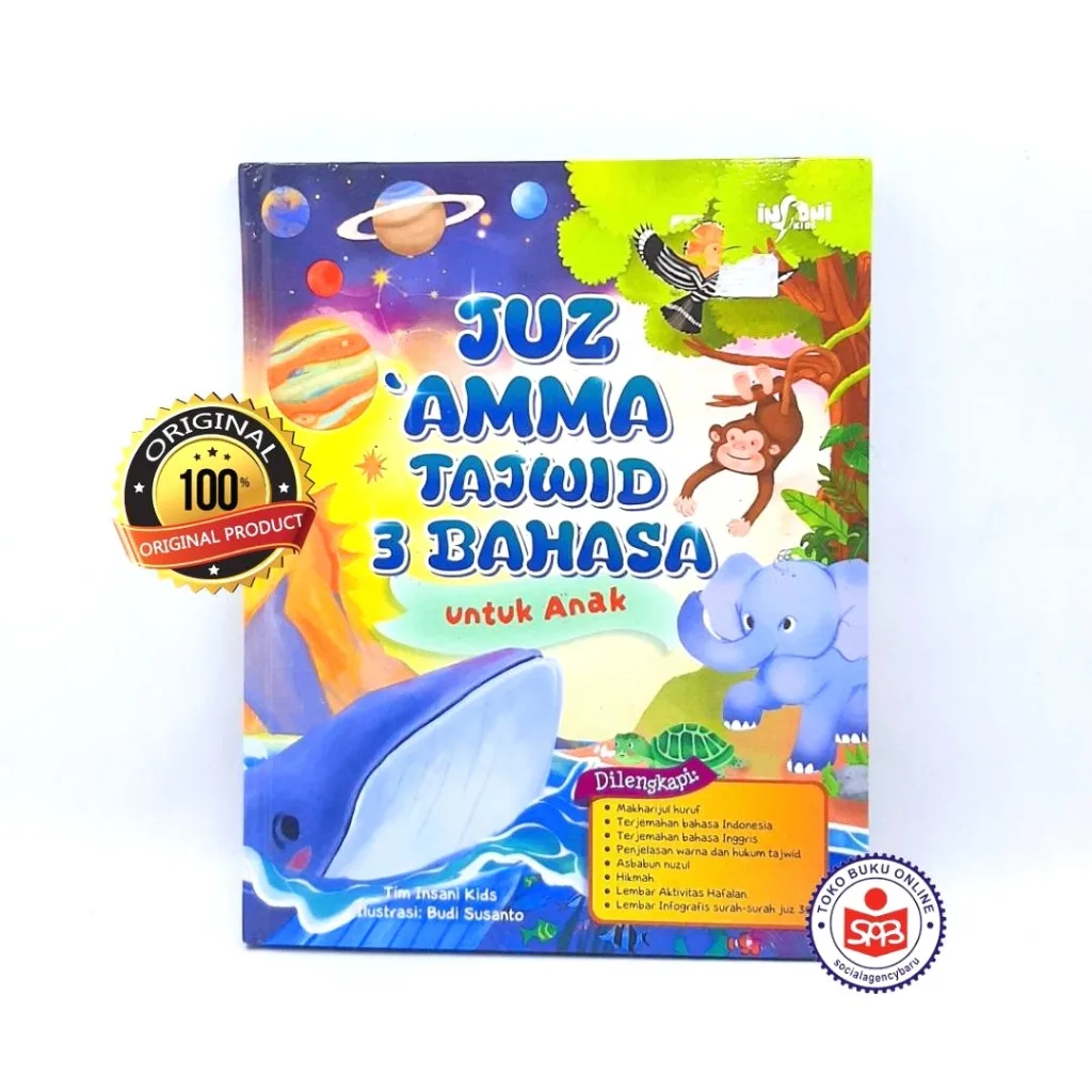 Juz Amma Tajwid 3 Bahasa untuk Anak - Insani Kids