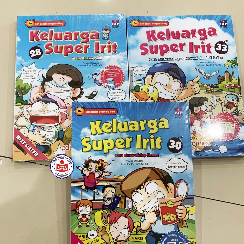 Buku Keluarga Super Irit Series - Educomics