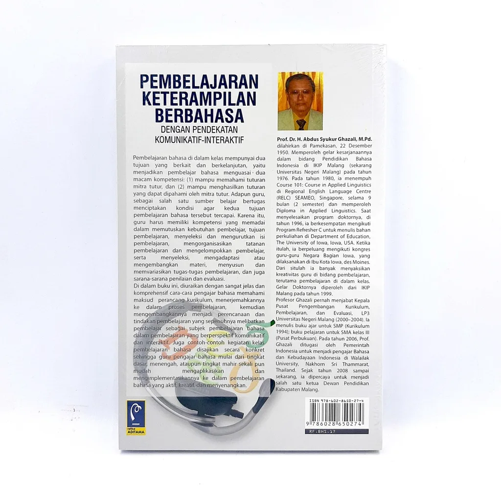 Pembelajaran Keterampilan Berbahasa - A. Syukur Ghazali