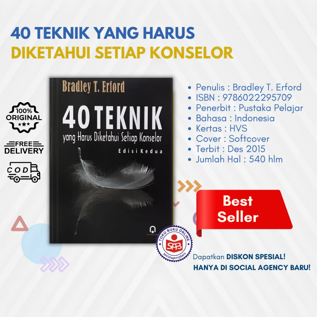 40 Teknik Yang Harus Diketahui Setiap Konselor - Bradley T. Erford